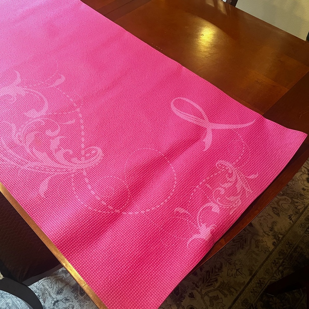 GAIAM Fuchsia Exercise Mat - Picture 3 of 3